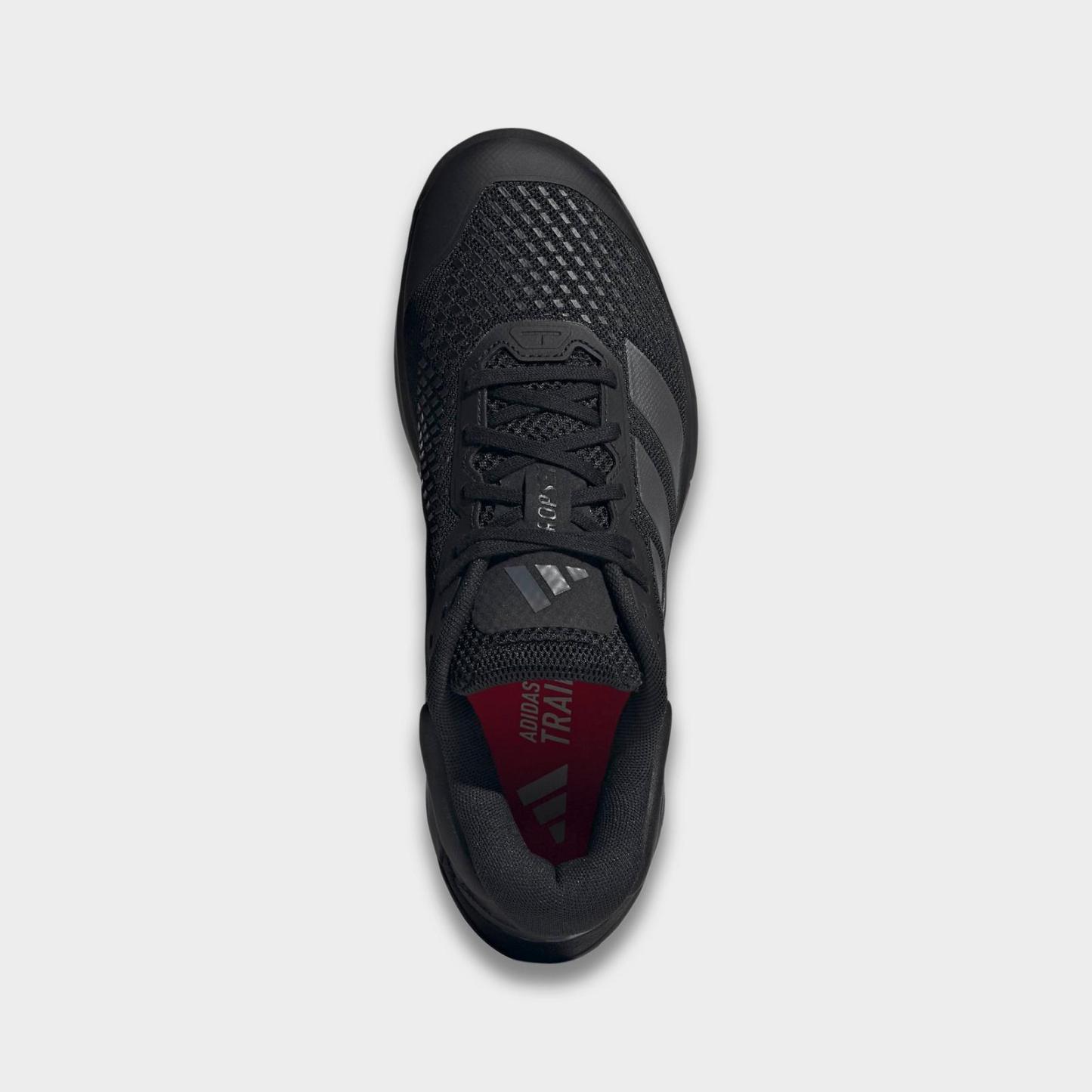Men's adidas Dropset 4 Training Shoes - Core Black/Grey/Core Black - view 5