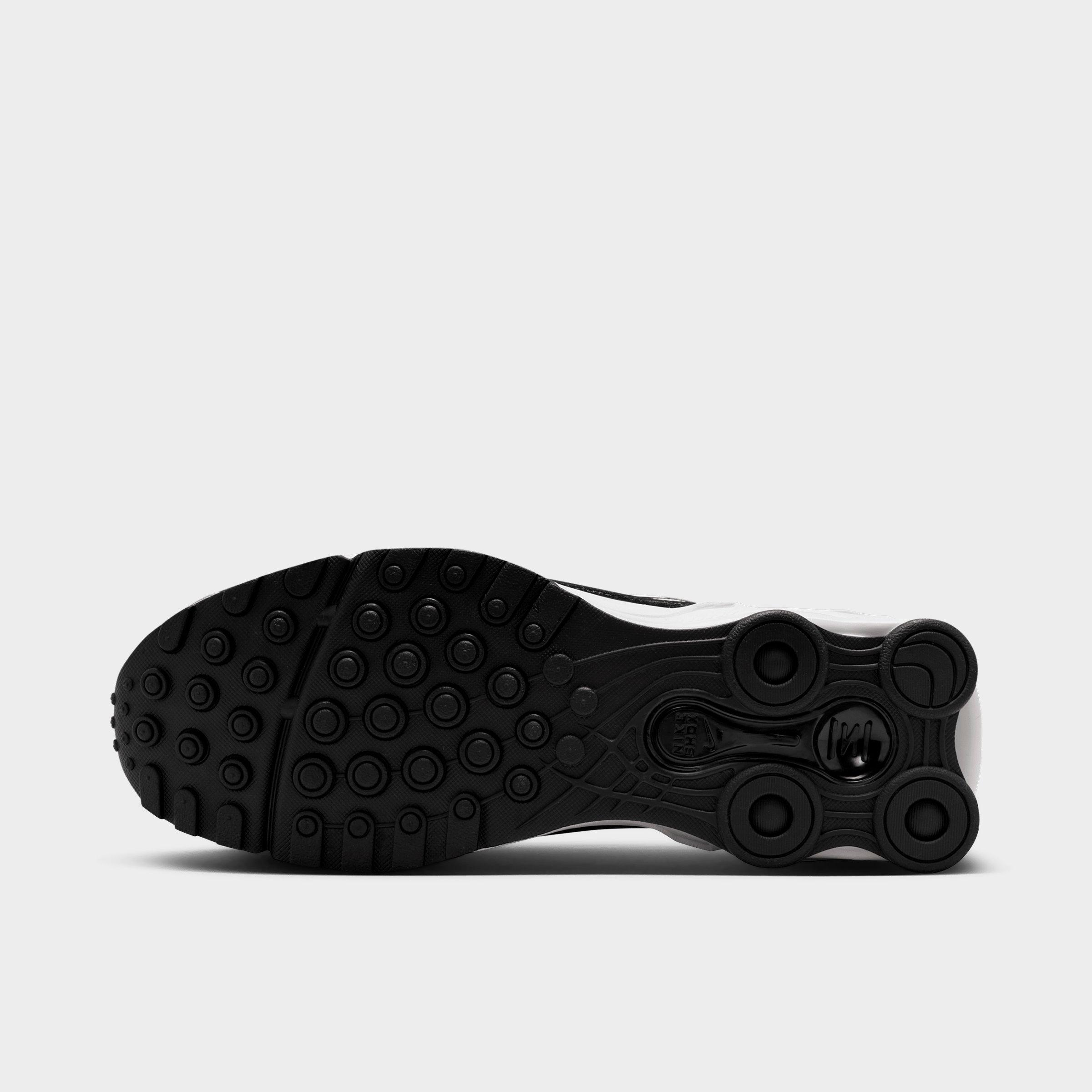 Men's Nithtke Shox Ride 2 Casual Shoes - White/White/Black/Black - Bottom view