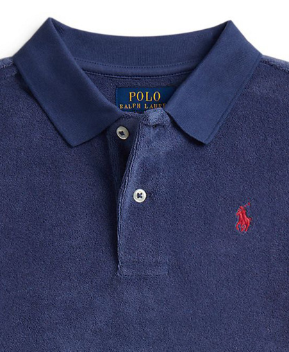 Polo Ralph Lauren Boys' 2-7 Short-Sleeve Terry Polo Shirt & Shorts, 2-Piece Set - Light Navy