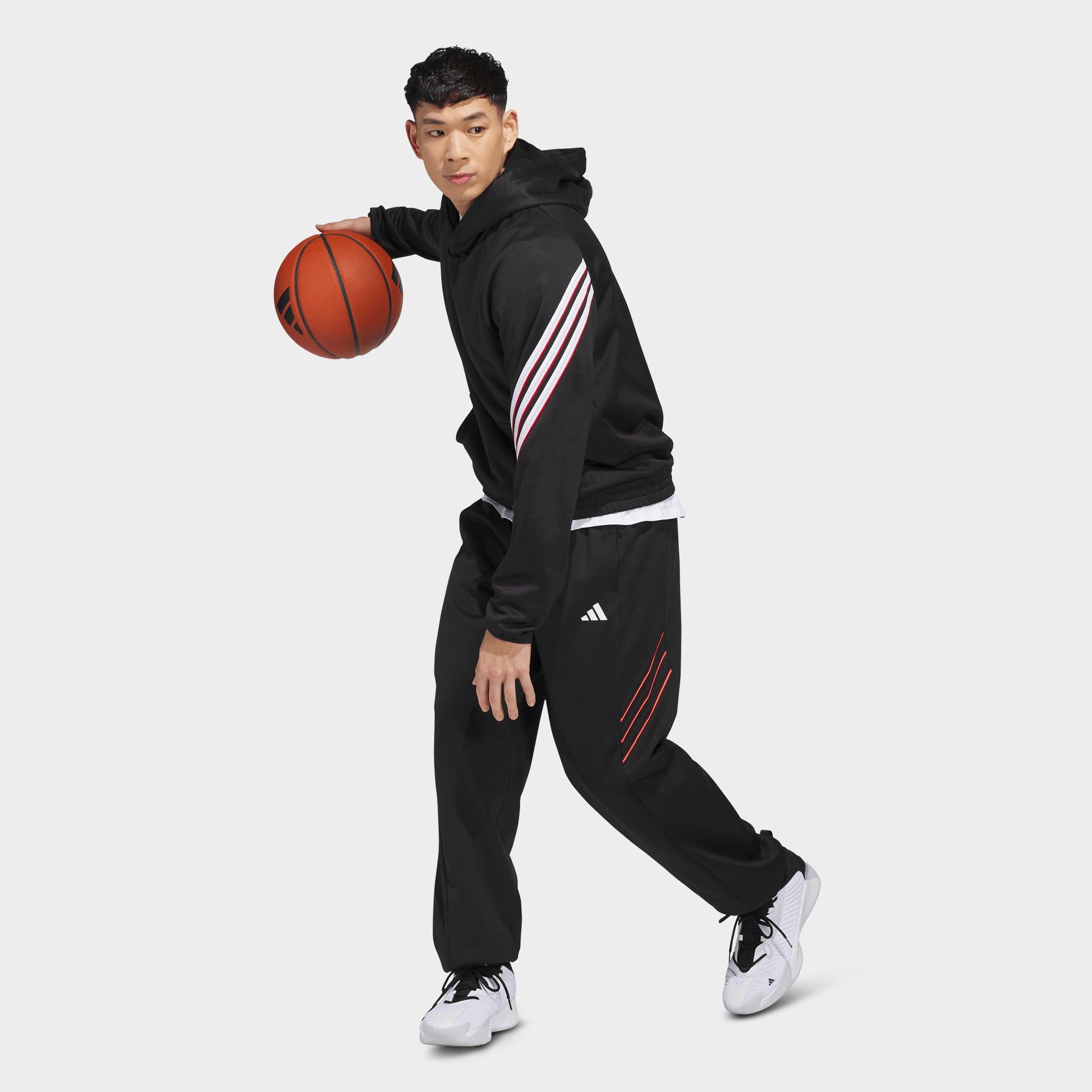 Men's adidas Crazy Warm Fleece Sweatpants - Black