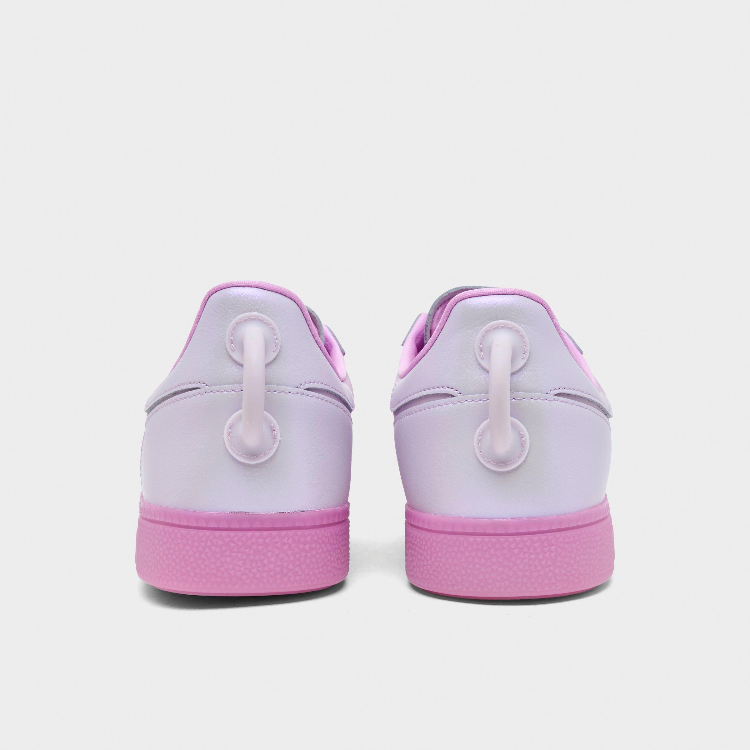 Men's adidas Originals x Pokémon Handball Spezial Mewtwo Casual Shoes - Ice Lavender/Ice Lavender/Bliss Lilac - Back view