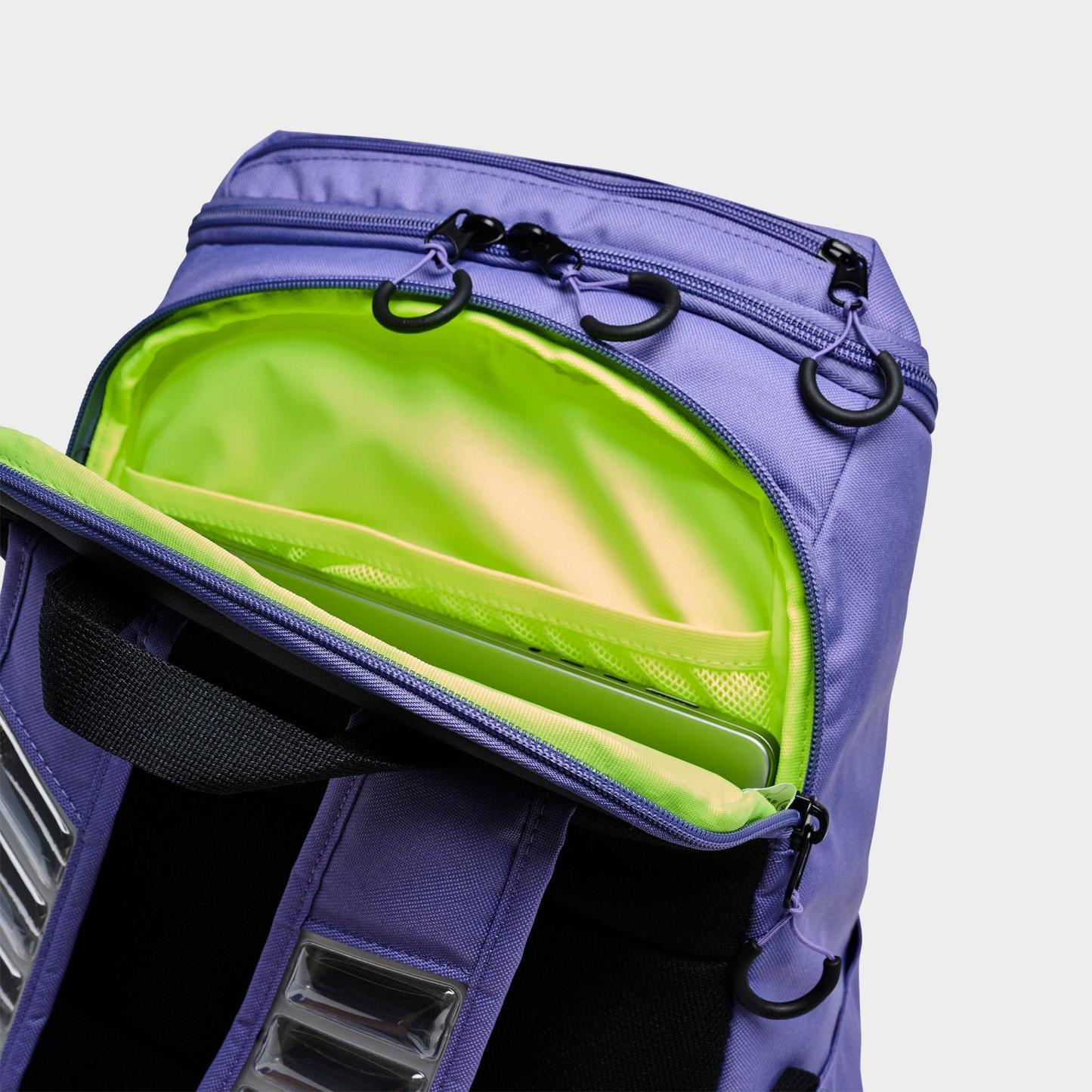 Nithtke Varsity Hoops Elite Backpack (32L) - Dusty Amethyst/Volt