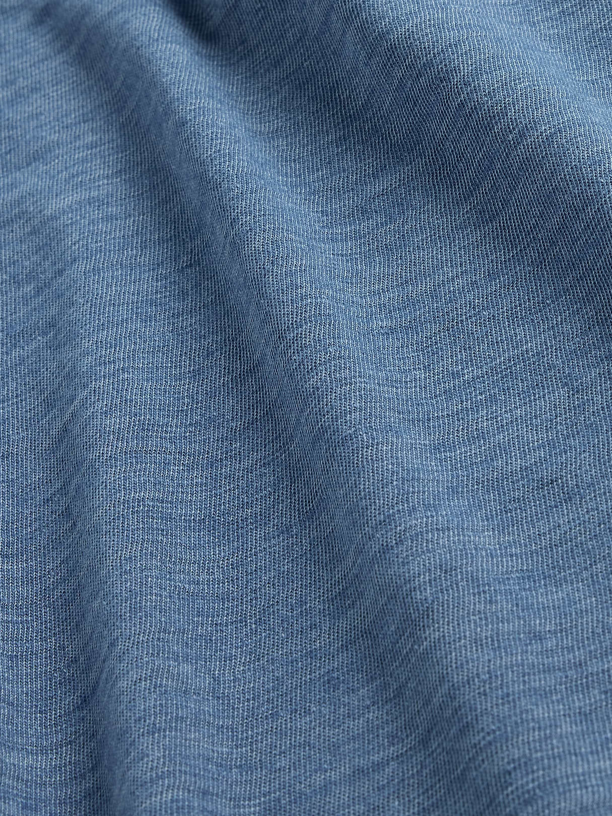 Organic Cotton VintageSoft T-Shirt - Light blue indigo