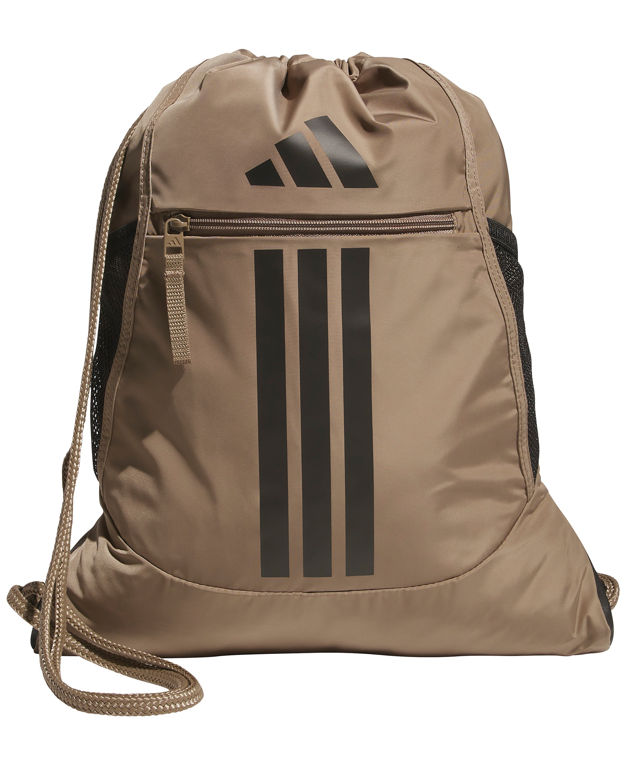 adidas Men's Alliance 3 Sackpack - Khaki Six/black