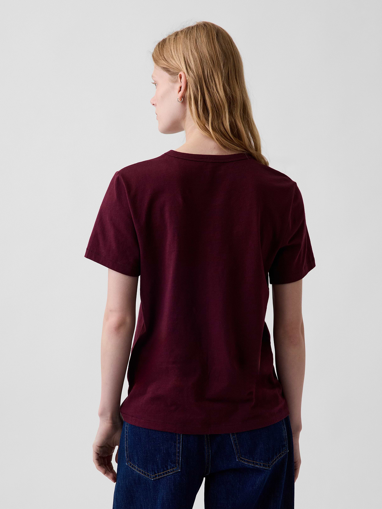 Organic Cotton VintageSoft T-Shirt - Noir red
