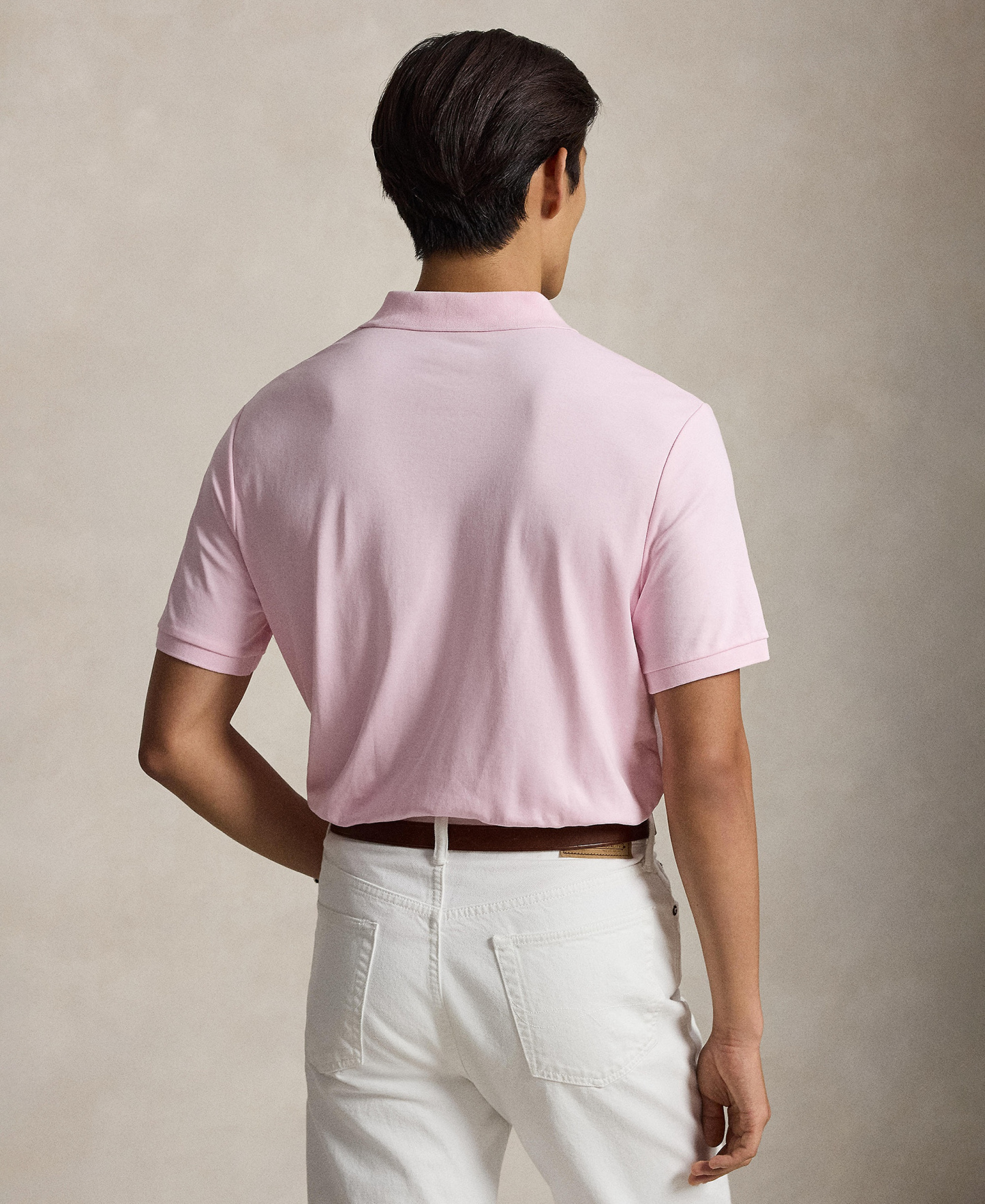 Polo Ralph Lauren Men's Classic-Fit Soft Cotton Polo Shirt - Bath Pink