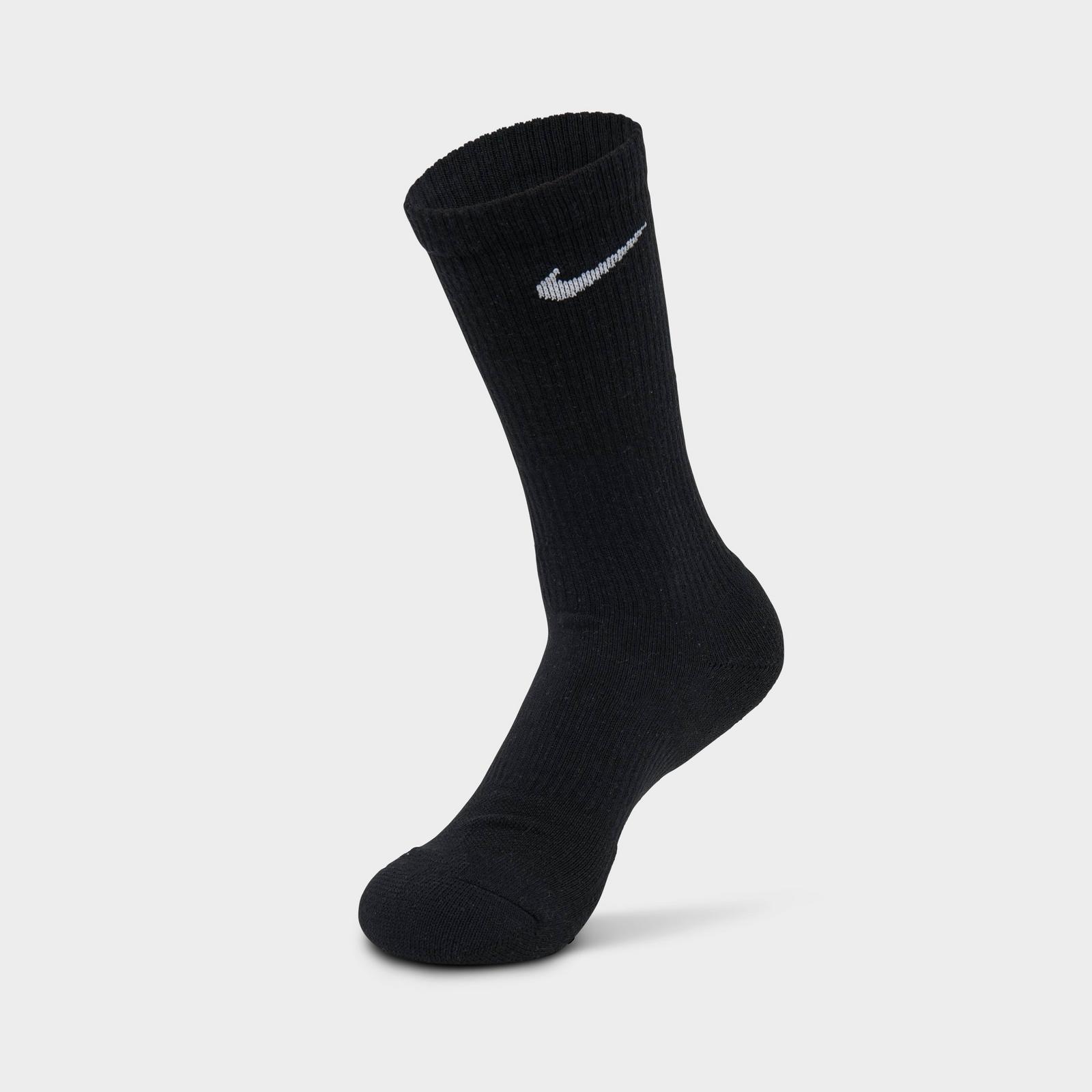 Nike Everyday Cushioned Training Crew Socks (3-Pack) - White/Black (SX7664-010)