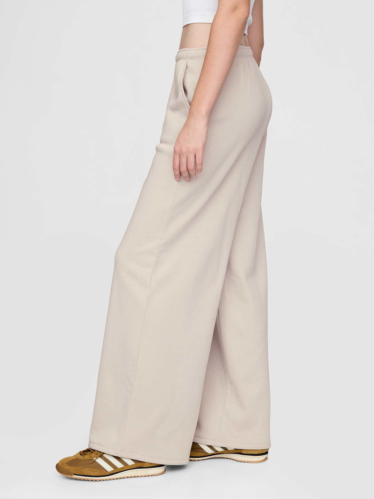 VintageSoft Baggy Sweatpants - Moonstone beige