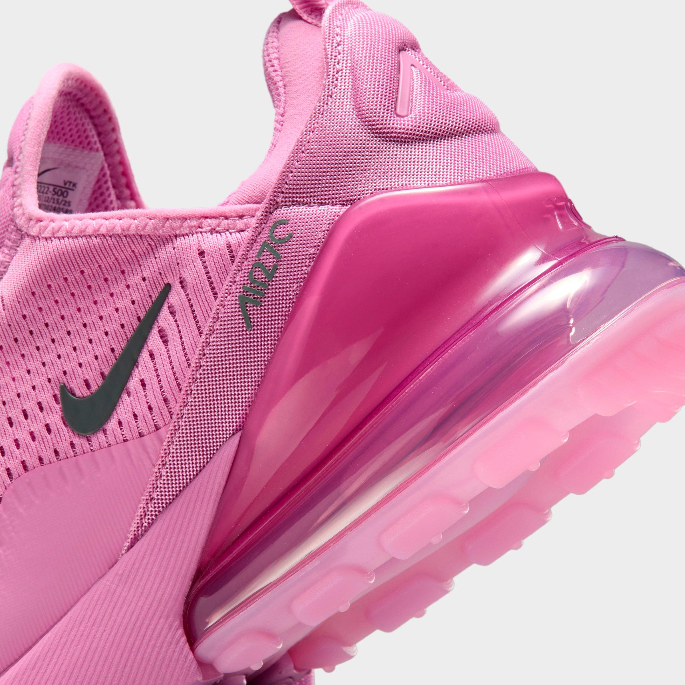 Women's Nithtke Air Max 270 Casual Shoes - Part 1 - Light Magenta/Light Magenta/Smoke Grey - Detail shot