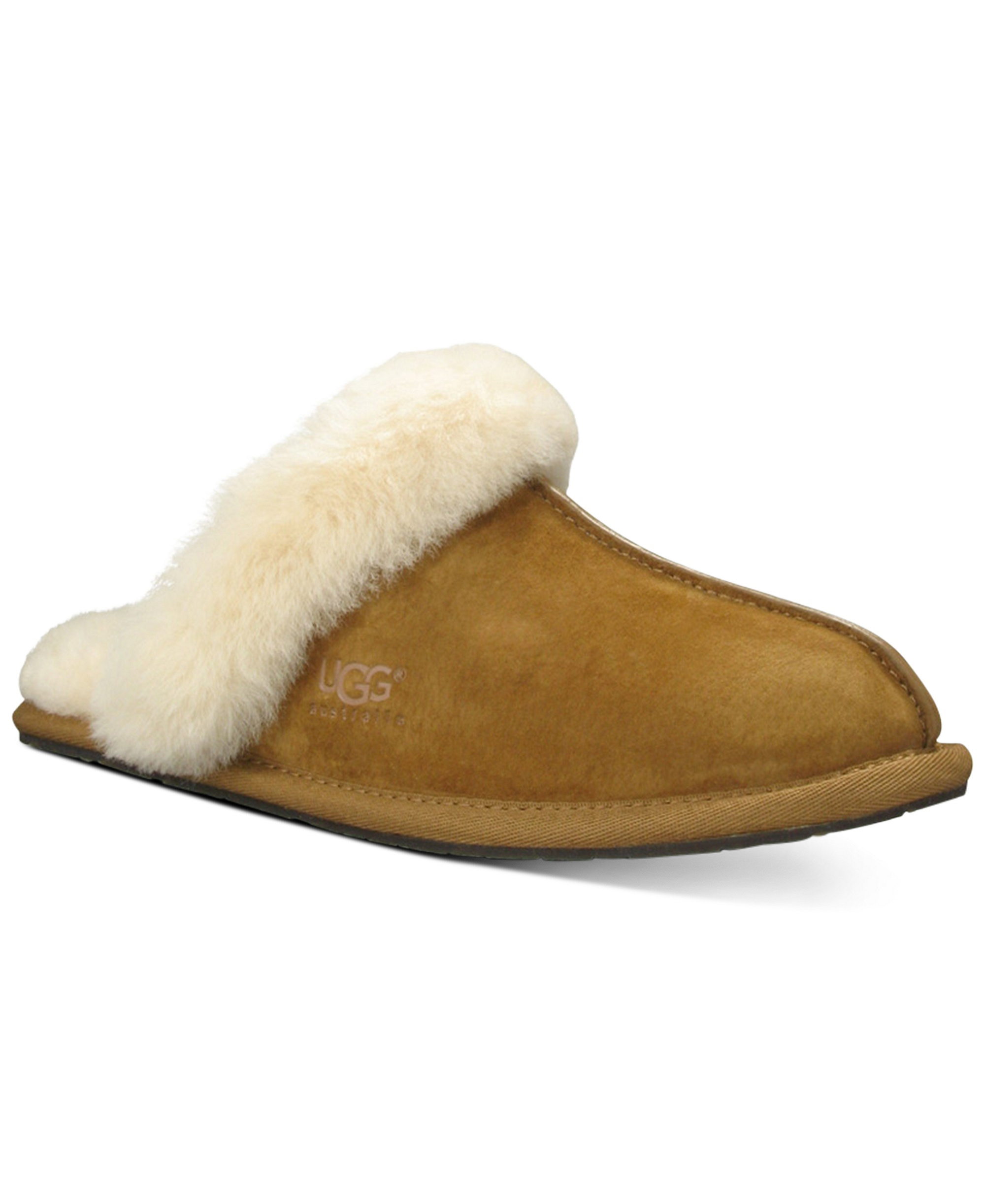 UGG® Women's Scuffette II Slip-On Slippers - Chestnut