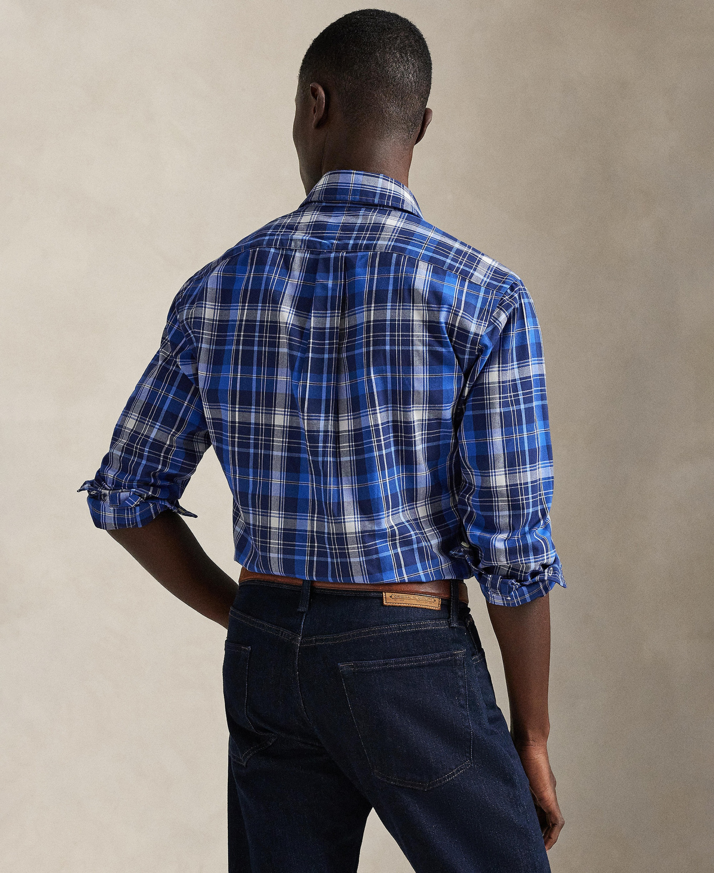 Polo Ralph Lauren Men's Classic-Fit Plaid Performance Shirt - Blue Multi