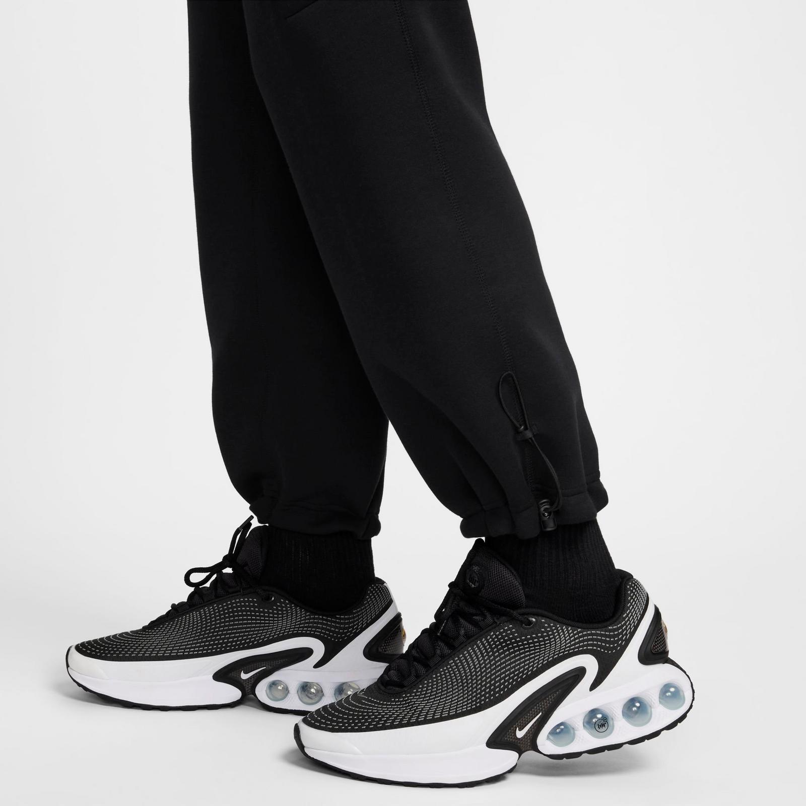 Men's Nike Tech Fleece Open-Hem Pants - Black/Black