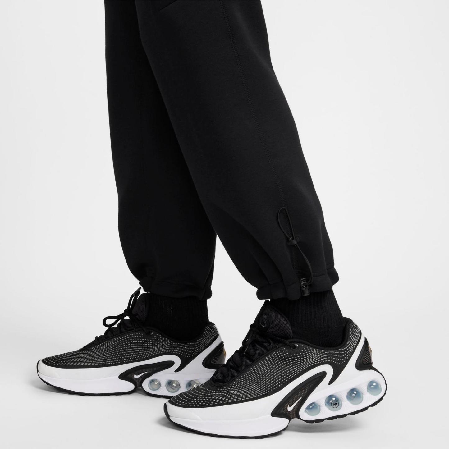 Men's Nike Tech Fleece Open-Hem Pants - Black/Black