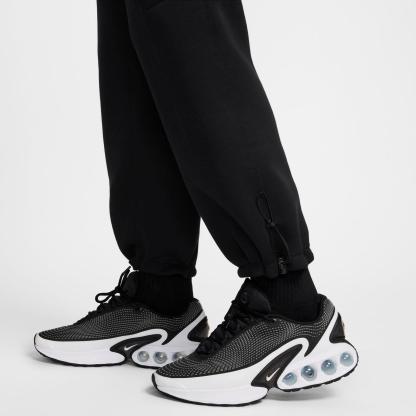 Men's Nike Tech Fleece Open-Hem Pants - Black/Black