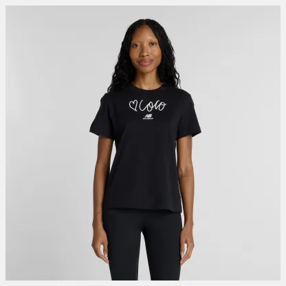 New Balance Love Coco Gauff T-Shirt, WT53499BK