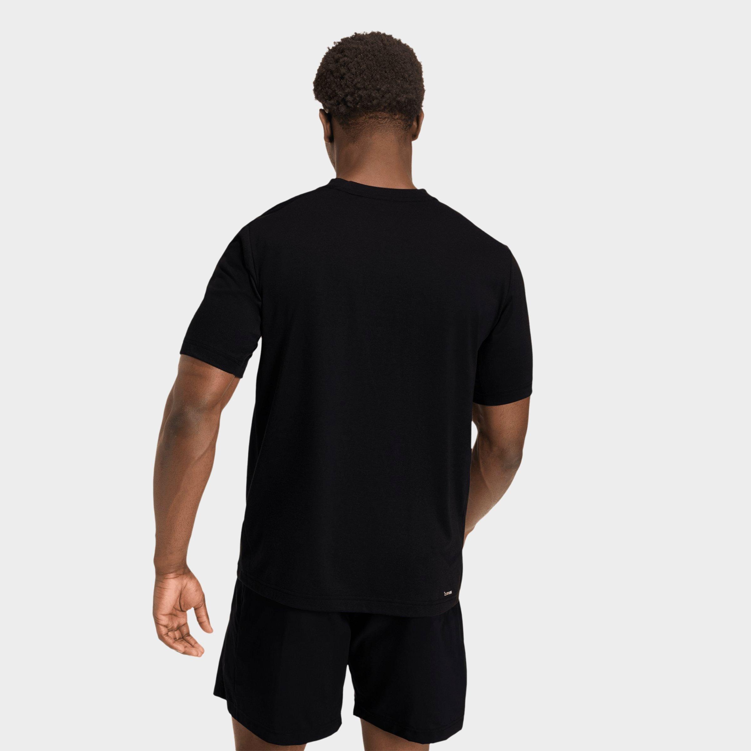 Men's adidas Workout Essentials Feelready T-Shirt - Black