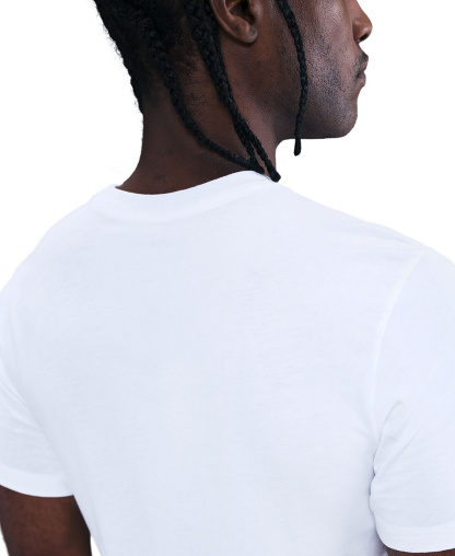 Nike Men's Swoosh Logo Crewneck T-Shirt - White