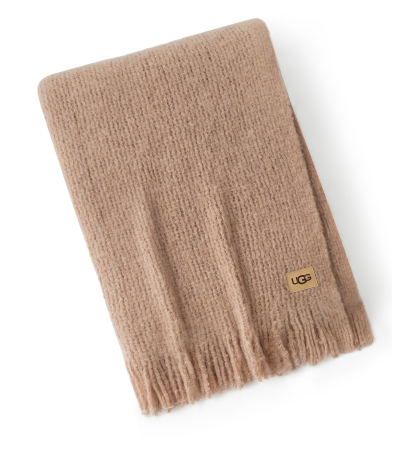 UGG® Margot Knit Throw, 50" x 70" - Sandalwood