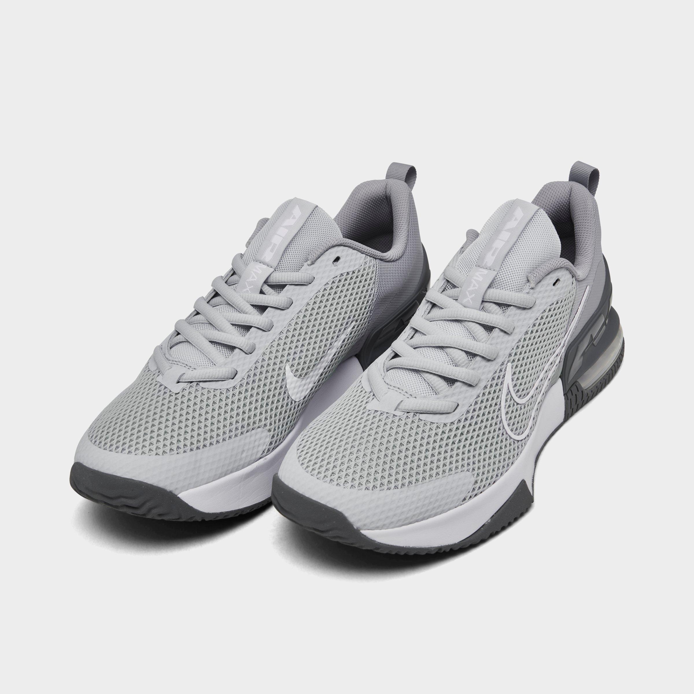 Men's Nithtke Air Max Alpha Trainer 6 Training Shoes - Part 3 - Cool Grey/Wolf Grey/Pure Platinum/White - Both shoes facing left