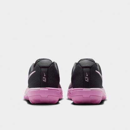 Men's Nithtke G.T. Cut Academy 2 Basketball Shoes - Anthracite/Pink Foam/Light Magenta/Black - Back view