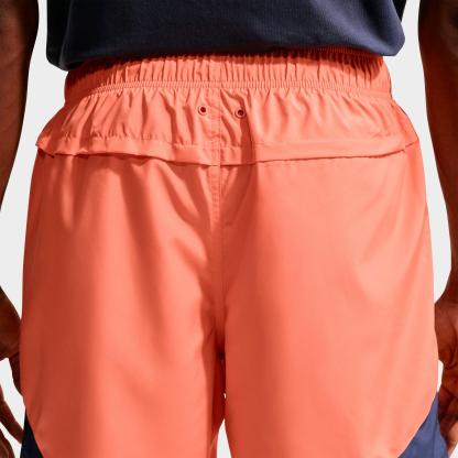Men's Nithtke Windrunner Lightweight Woven Shorts - Orange Frost/Midnight Navy/White