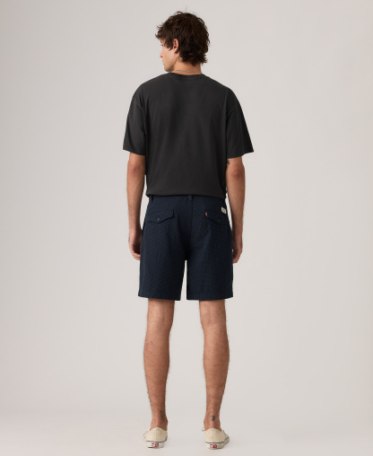 Levi's Premium Men's Authentic Regular-Fit 8" Chino Shorts - Navy Plaid