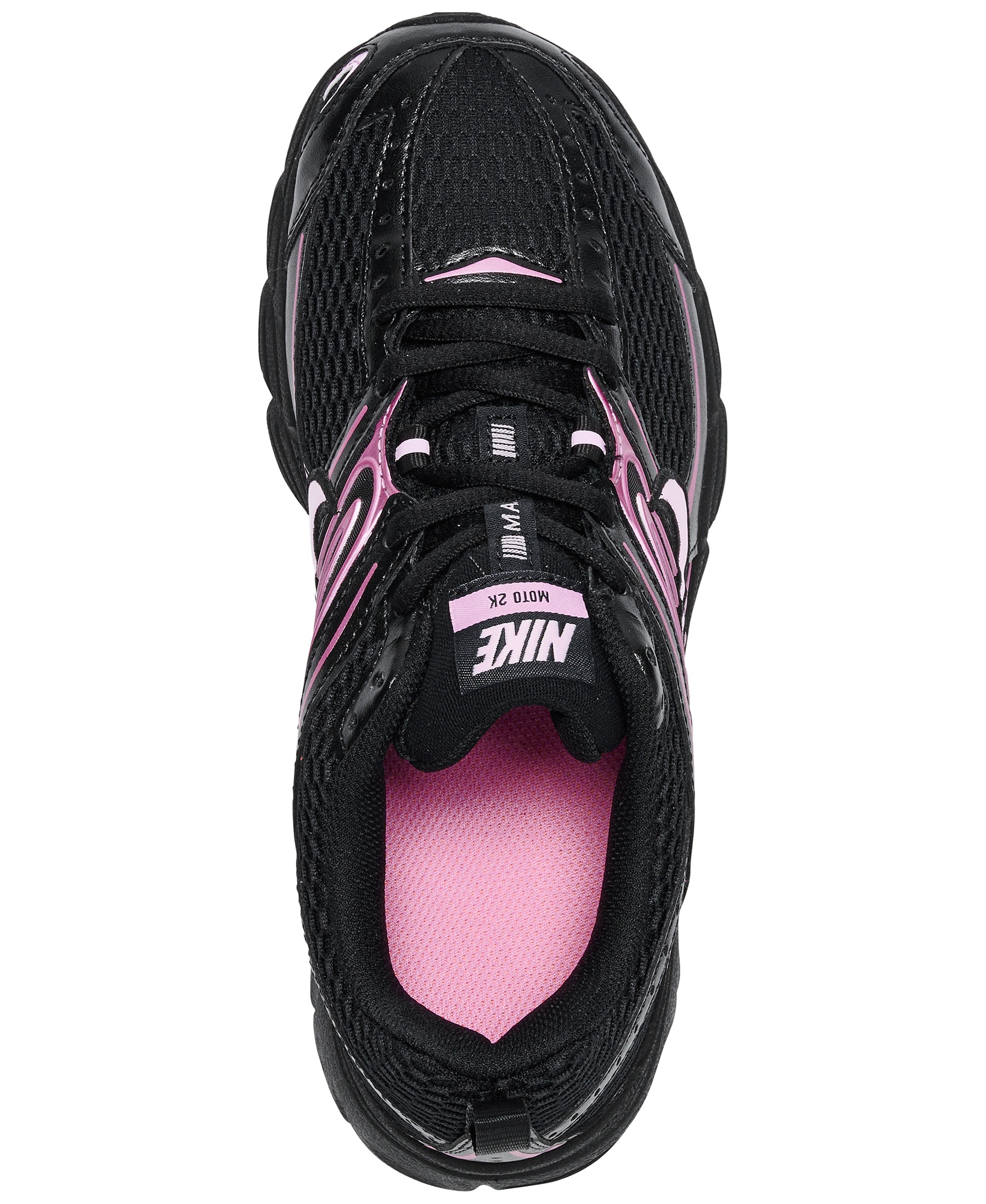 Nike Big Kids Air Max Moto 2K Casual Sneakers from Finish Line - Black, Pink