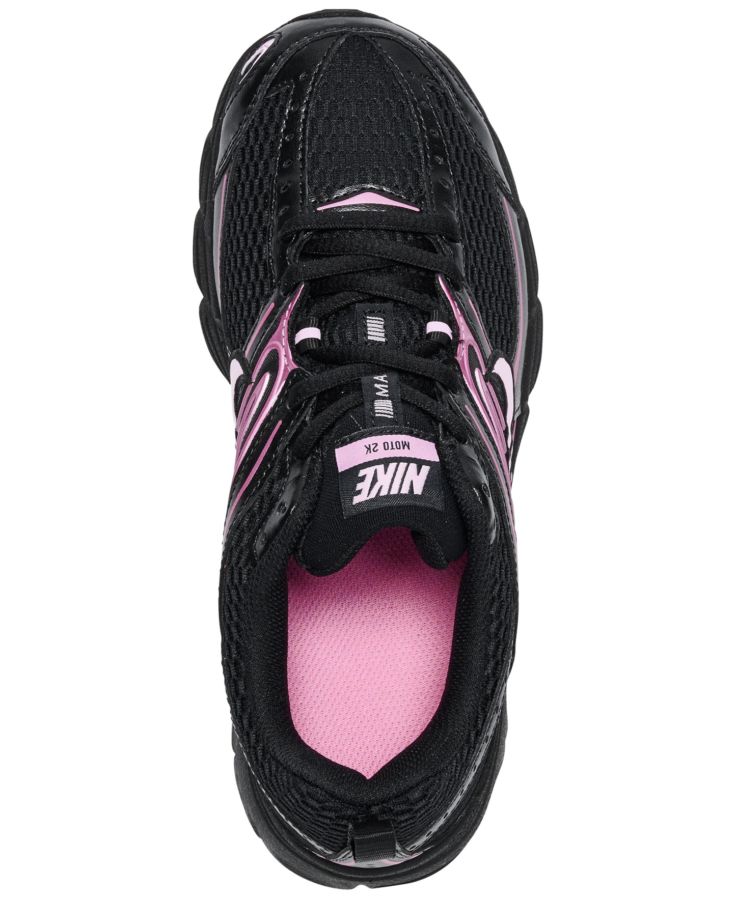 Nike Big Kids Air Max Moto 2K Casual Sneakers from Finish Line - Black, Pink