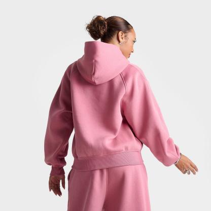 Women's Jordan Brooklyn Fleece Pullover Hoodie - Desert Berry - view 4