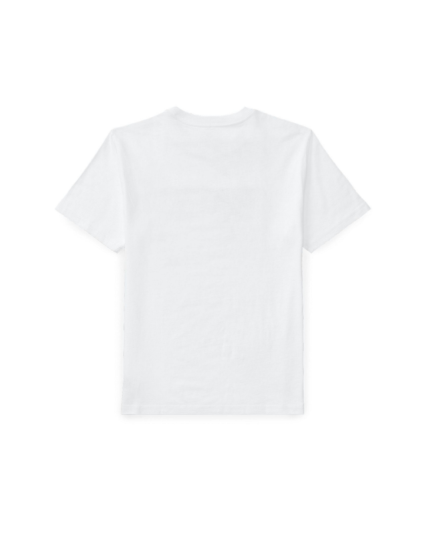 Polo Ralph Lauren Boys' 8-20 Flag Cotton Jersey Tee - White