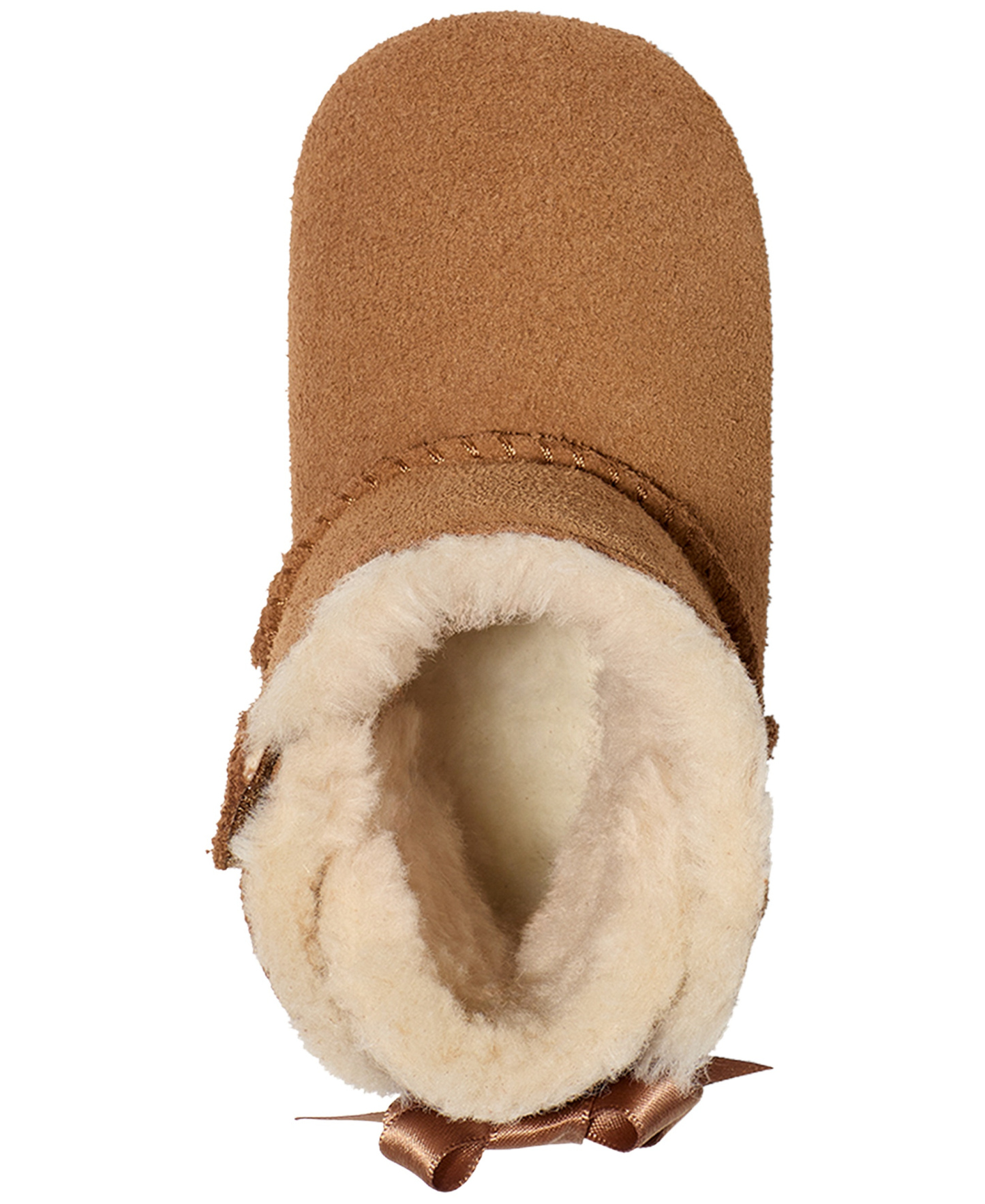 UGG® Baby Bailey Bow Booties - Chestnut