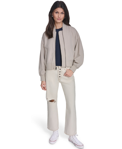 Levi's Women's Lightweight Bomber Jacket - Chateau Gray