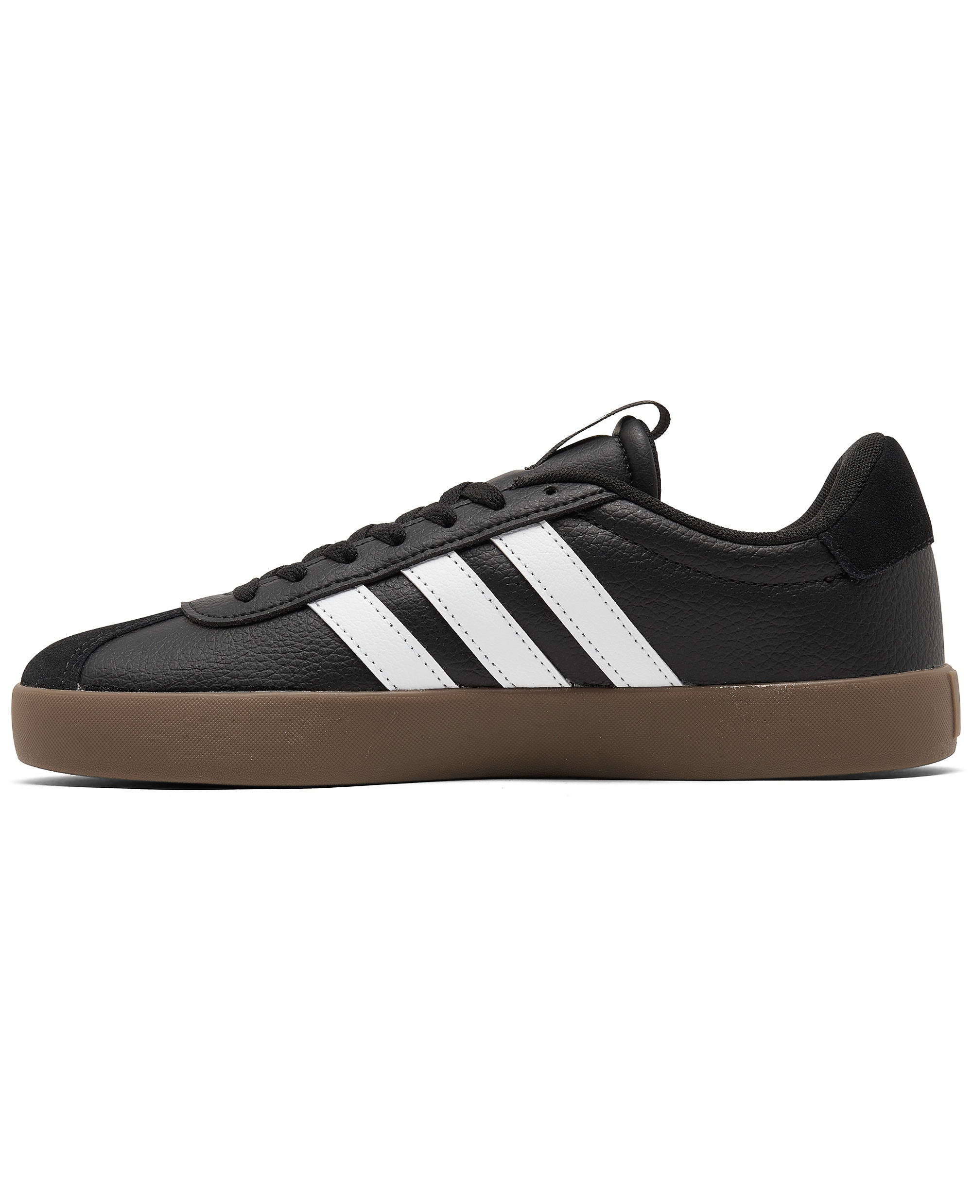 adidas Women's VL Court 3.0 Casual Sneakers from Finish Line - Core Black, White, Gum