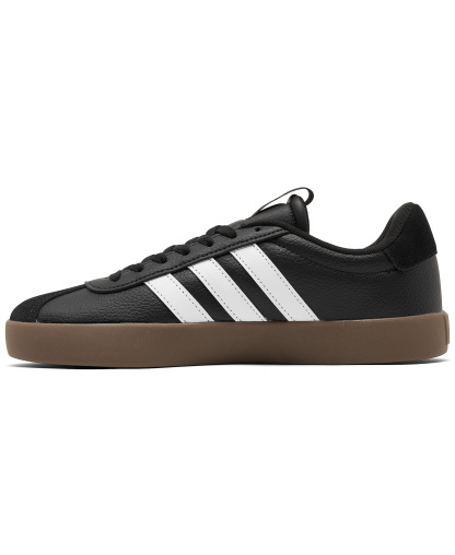 adidas Women's VL Court 3.0 Casual Sneakers from Finish Line - Core Black, White, Gum