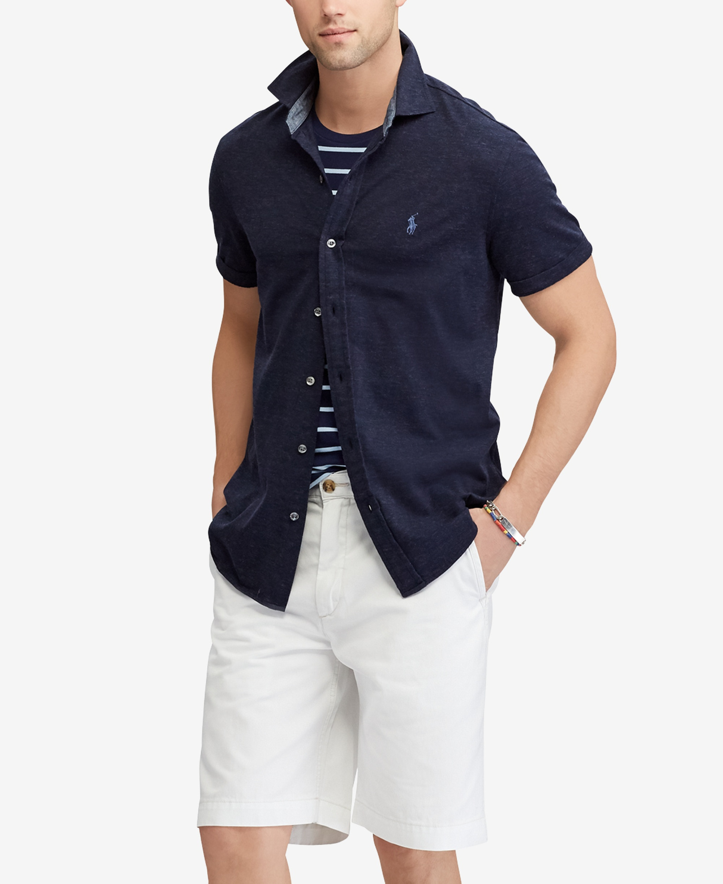 Polo Ralph Lauren Men's Relaxed Fit Twill 10" Short - White
