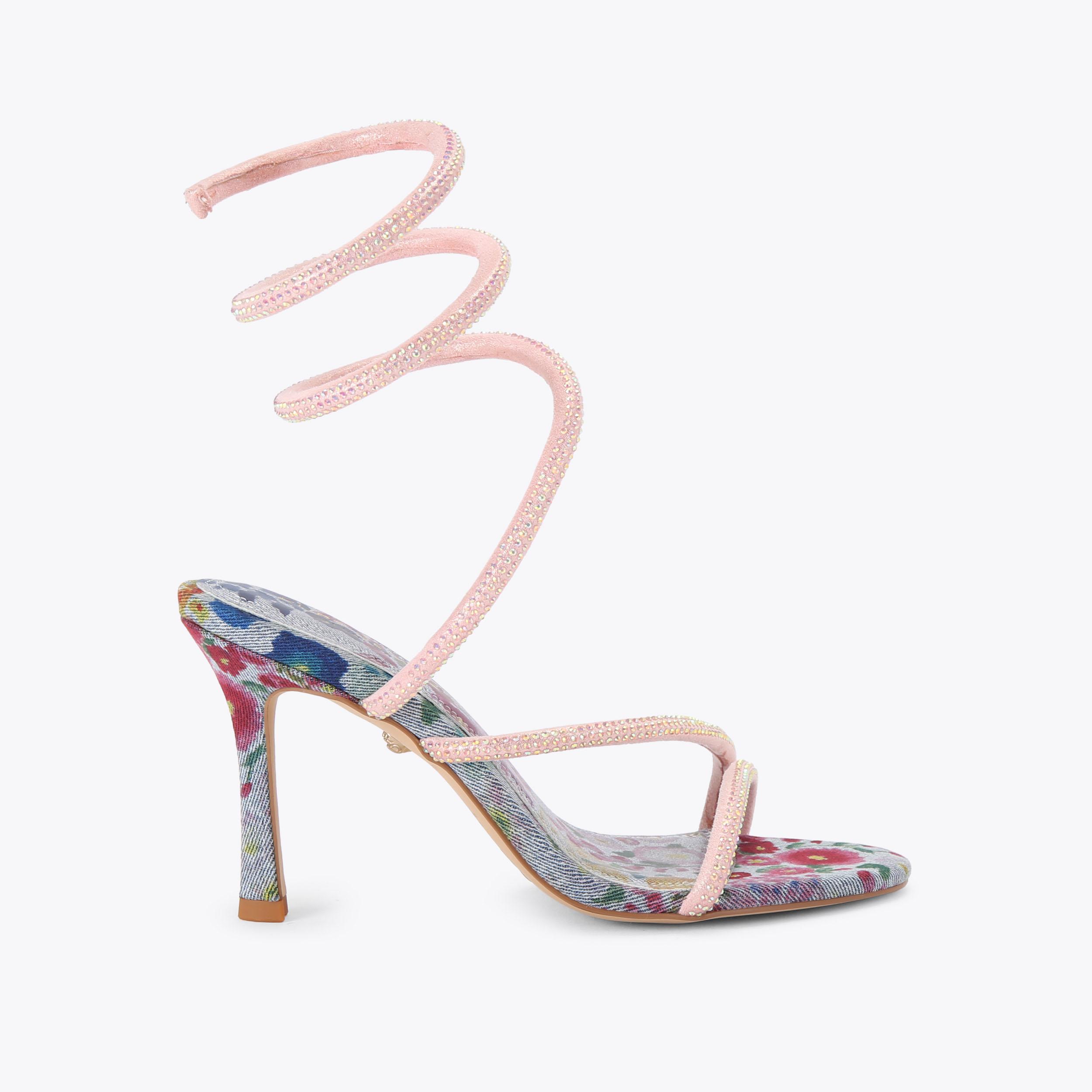 Kurt Geiger London Spiral Asymmetric 90 - Blue