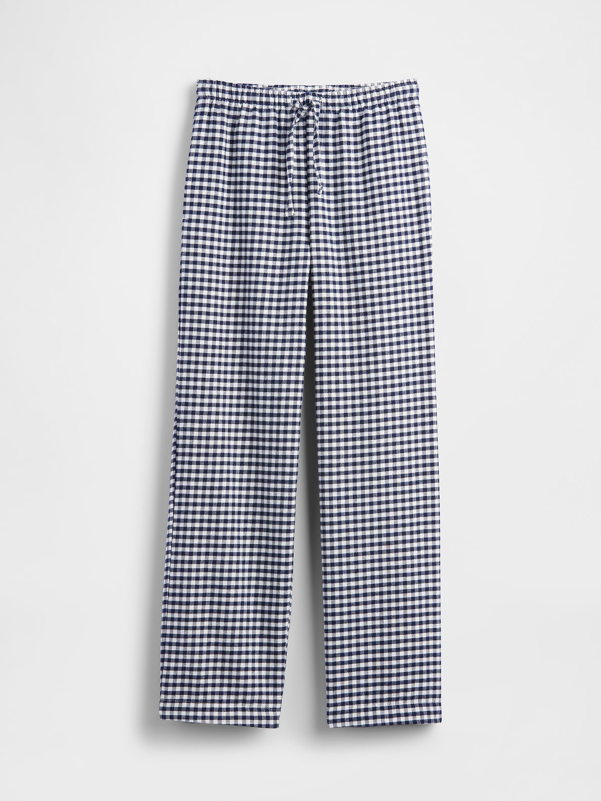 Adult Softest Flannel PJ Pants - Navy blue gingham