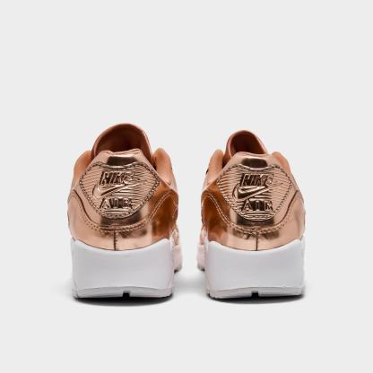 Women's Nike Air Max 90 SP Casual Shoes - Rose Gold/Rose Gold/Metallic Red Bronze