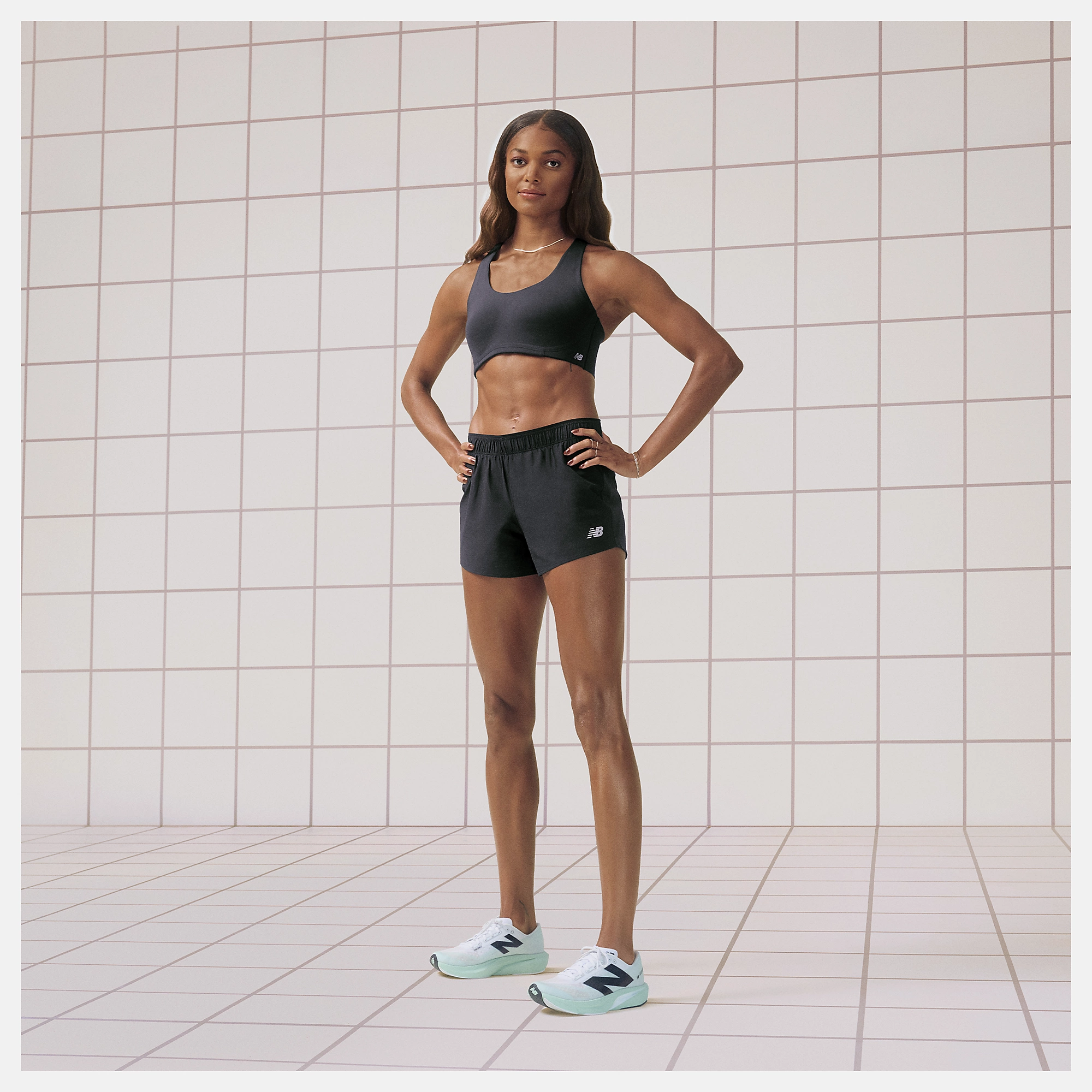 New Balance RC Short 3", WS41286BK