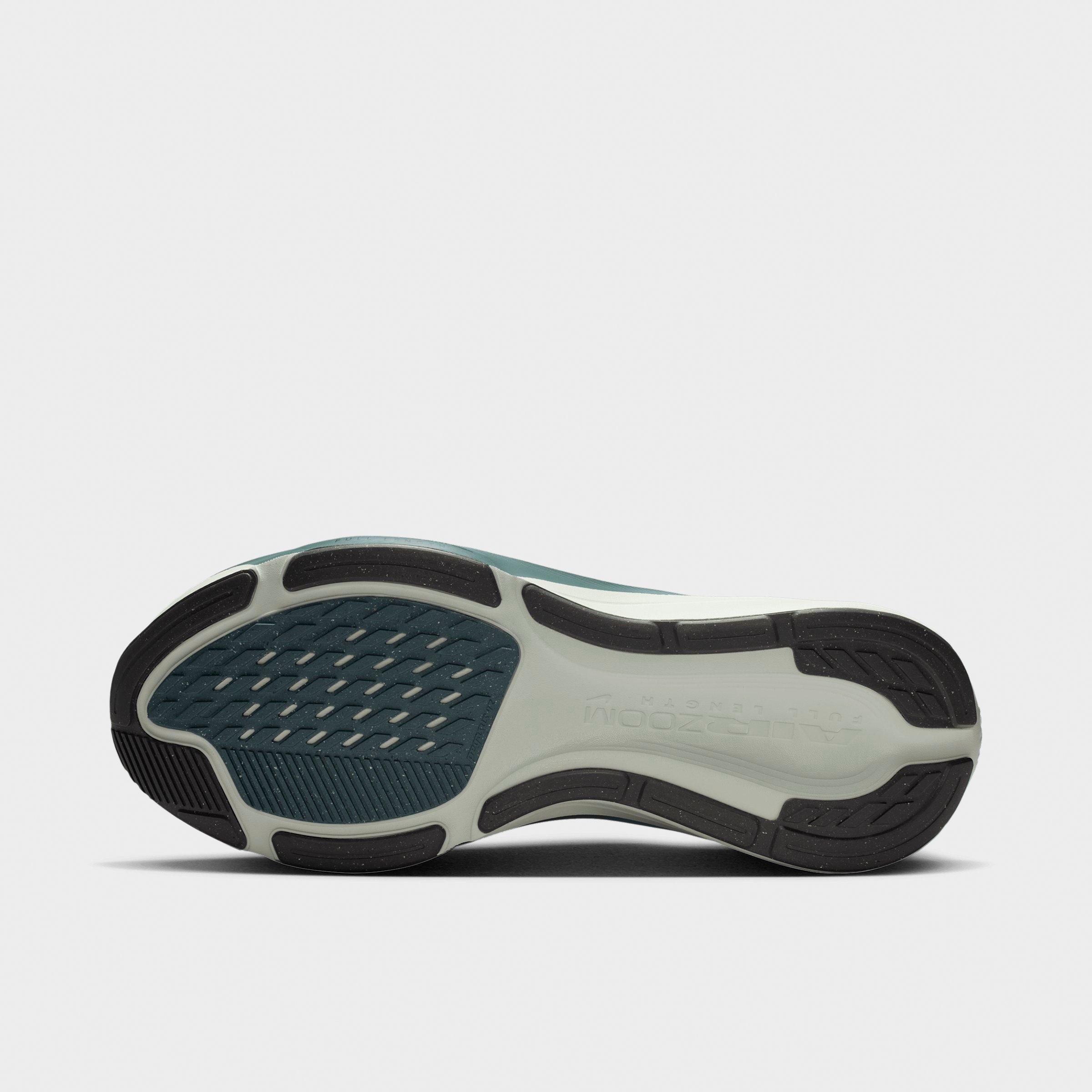 Men's Nithtke Pegasus 42 Running Shoes - Part 1 - Pure Platinum/Work Blue/Mineral Slate/Dark Obsidian - Bottom view