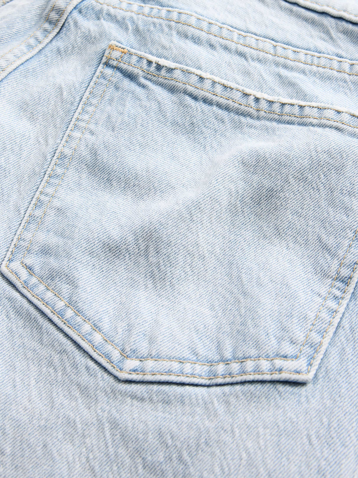 High Rise ’90s Slim Straight Crop Jeans - Light indigo
