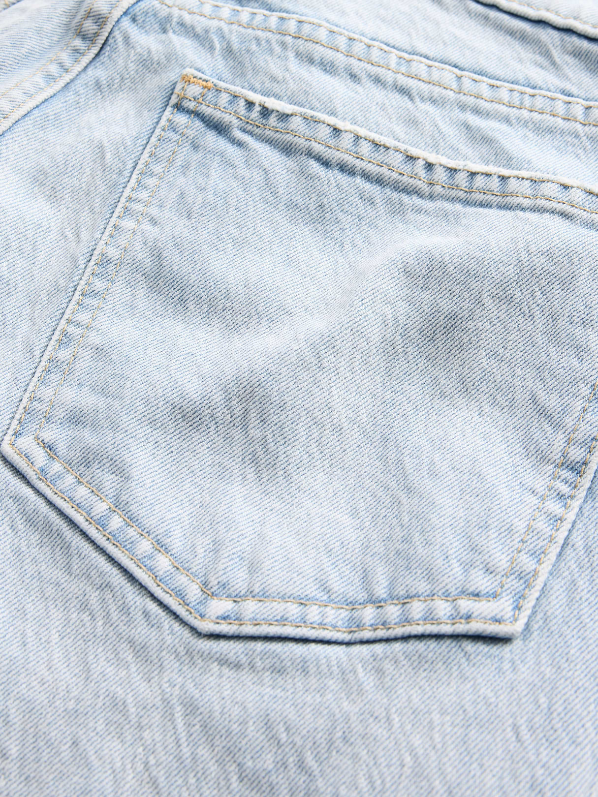 High Rise ’90s Slim Straight Crop Jeans - Light indigo