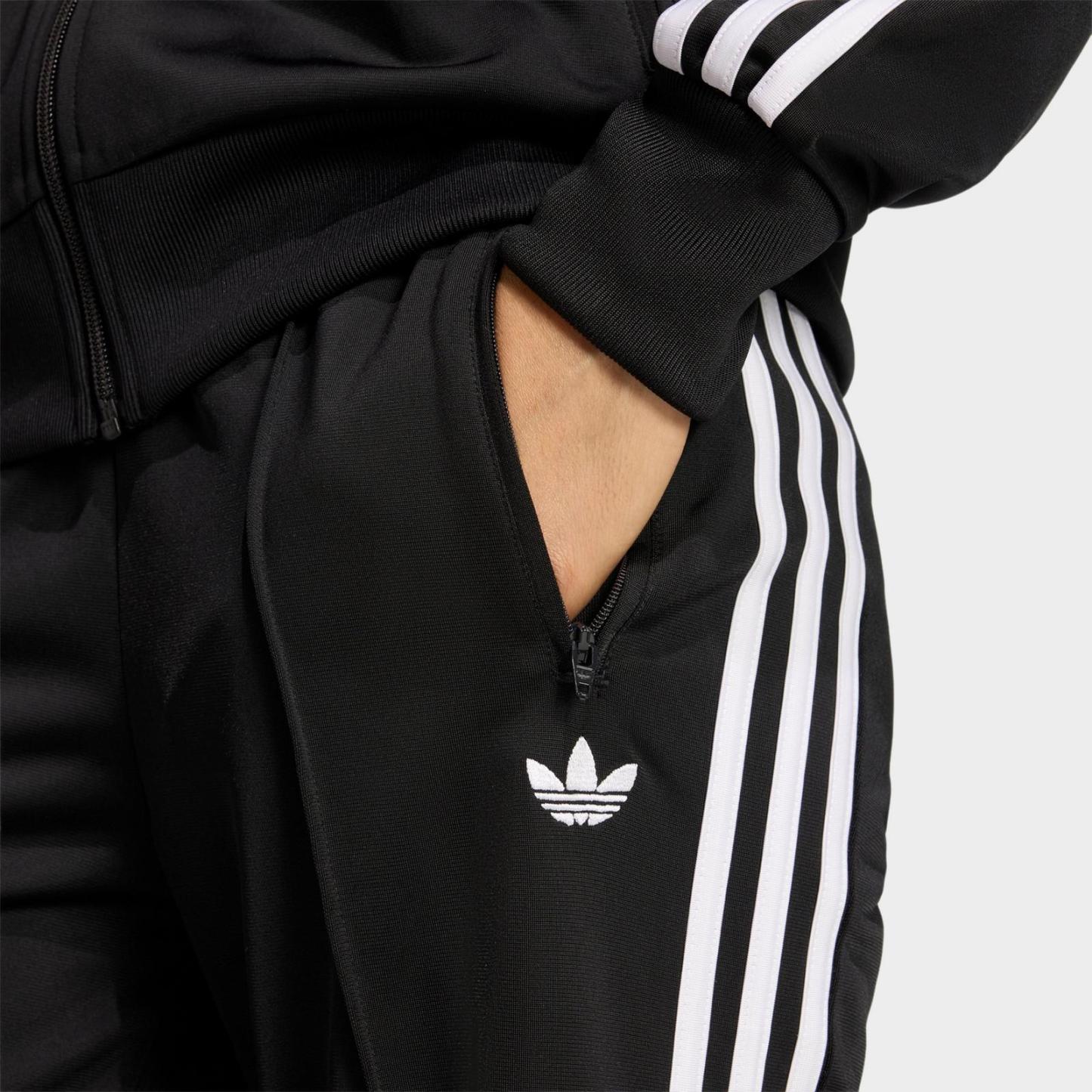 Women's adidas Originals Firebird Classic Track Pants - Black/White - view 4