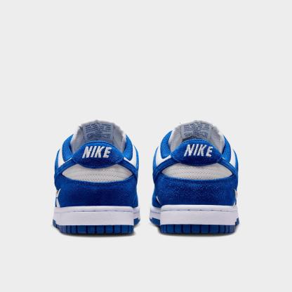 Women's Nithtke Dunk Low Mini Swoosh Casual Shoes - Old Royal/Photon Dust/White/Old Royal - Back view