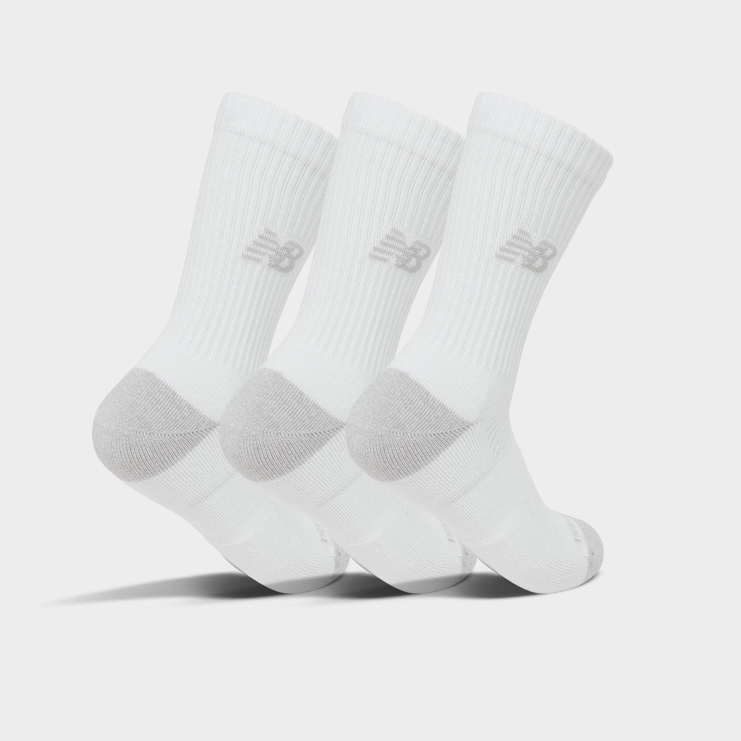 New Balance Active Crew Socks (3-Pack) - Core White - view 2