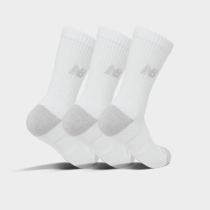 New Balance Active Crew Socks (3-Pack) - Core White - view 2