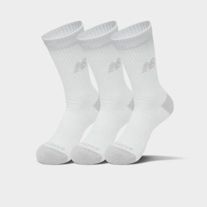 New Balance Active Crew Socks (3-Pack) - Core White - view 1