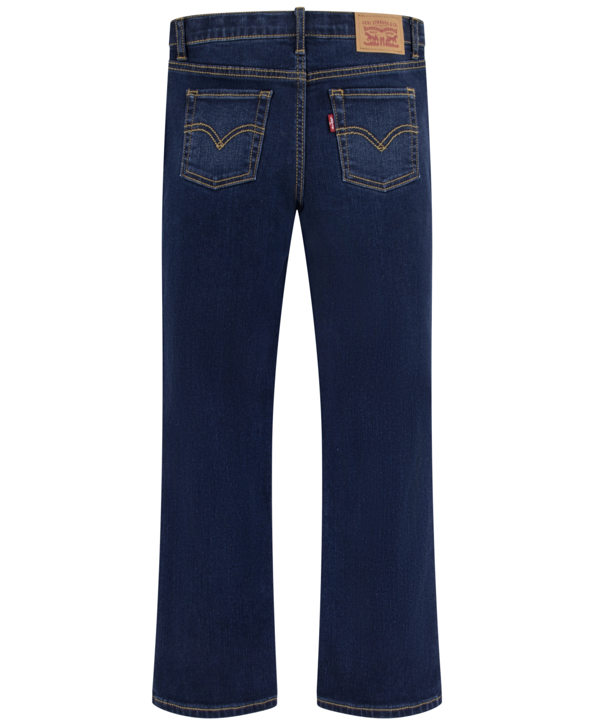 Levi's Girls' 7-16 Mid-Rise Classic Bootcut Denim Jeans - Dark Blue