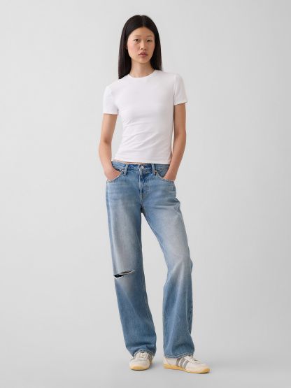 CloseKnit Jersey T-Shirt - Fresh white