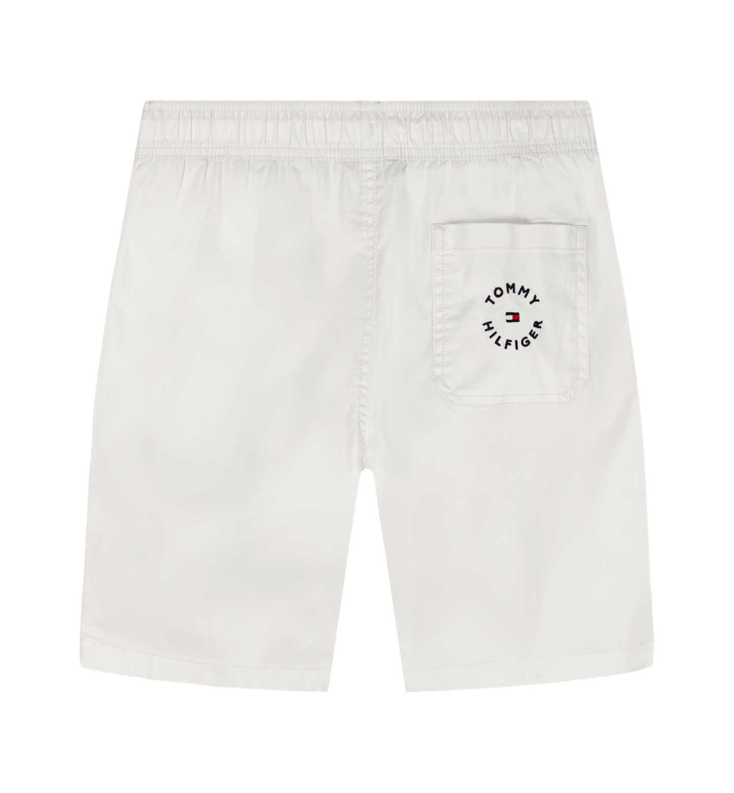 Tommy Hilfiger Boys' 8-20 Core Essentials Pull-On Shorts - White